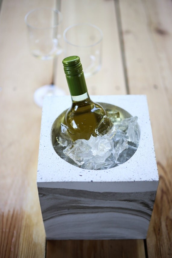 Concrete Wine Chiller or Planter