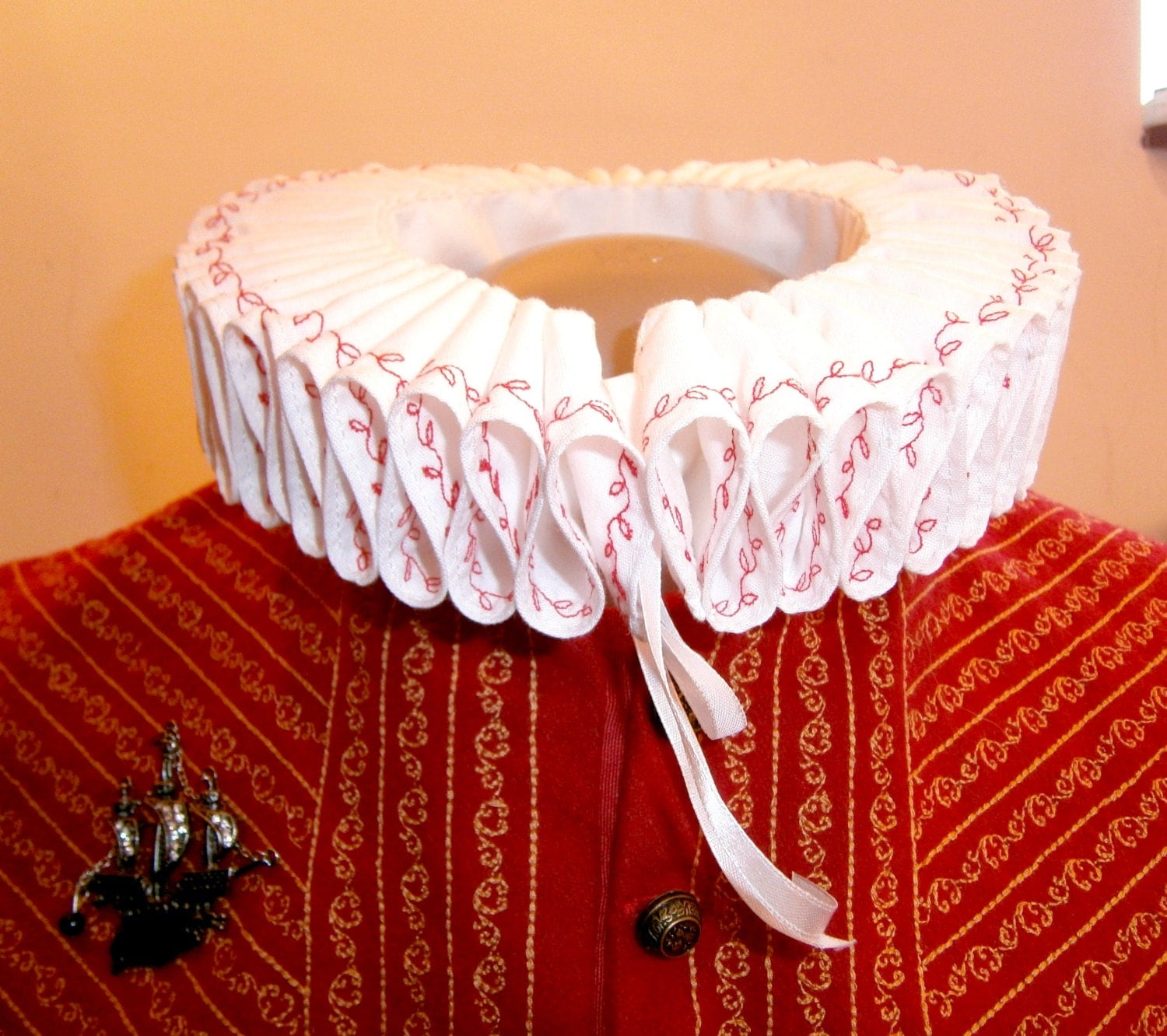 Renaissance Ruff Elizabethan Ruff Collar