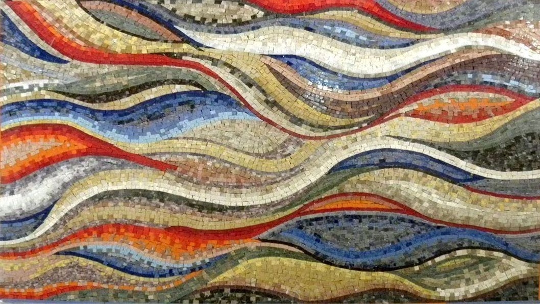 Waves Mosaic Artworks Home Decoration Mg239