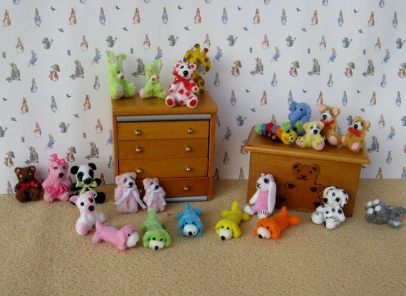 miniature dollhouse animals