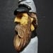 confederate head bottle stopper