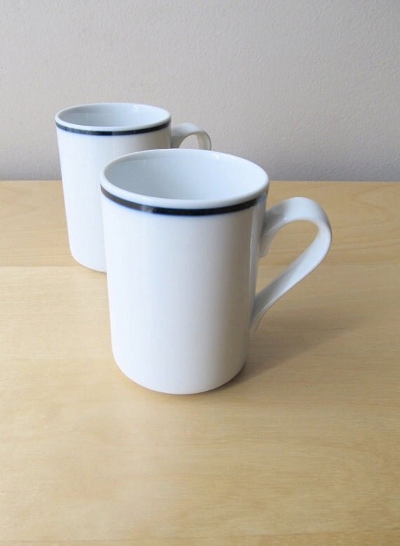 dansk bistro latte cup tall coffee mug by ionesAttic on Etsy