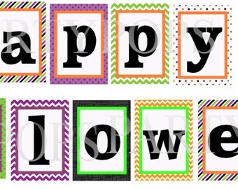 Popular items for diy halloween banner on Etsy