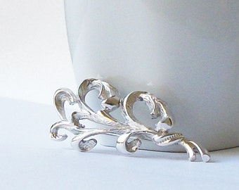 Vintage Judy Lee Leaf Brooch