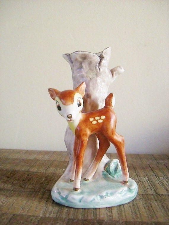 vintage walt disney bambi figurine