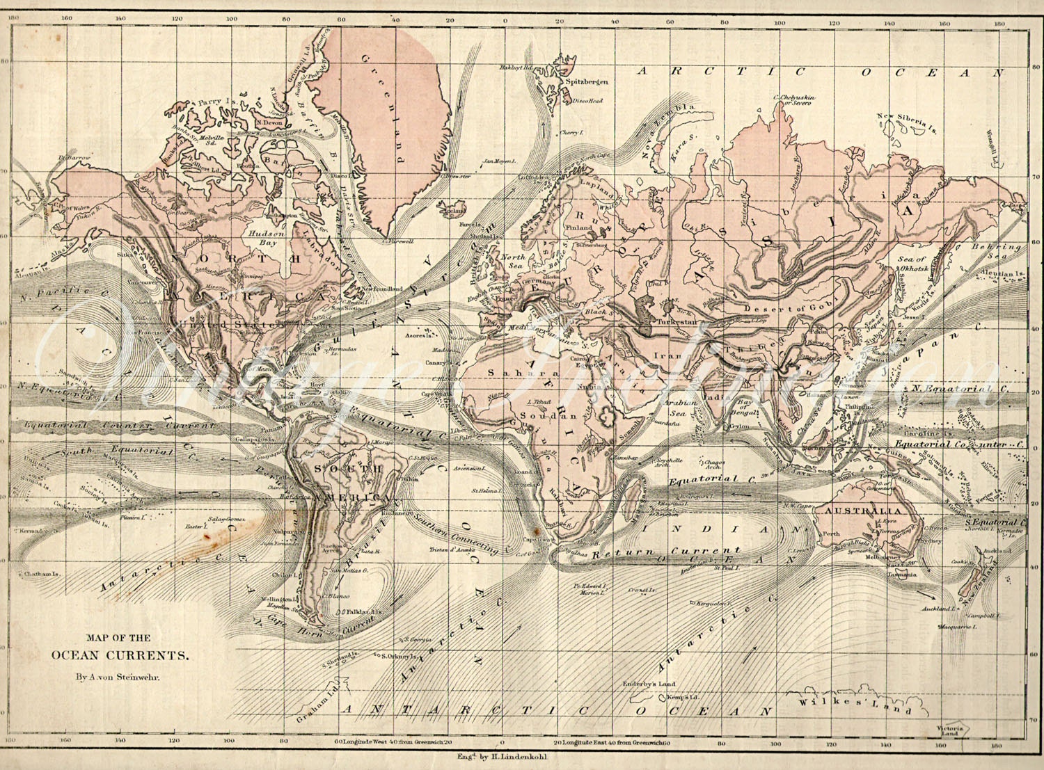 Map Of The World 1800s - Map of world