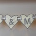 Love Heart Wedding Bunting and Banners,