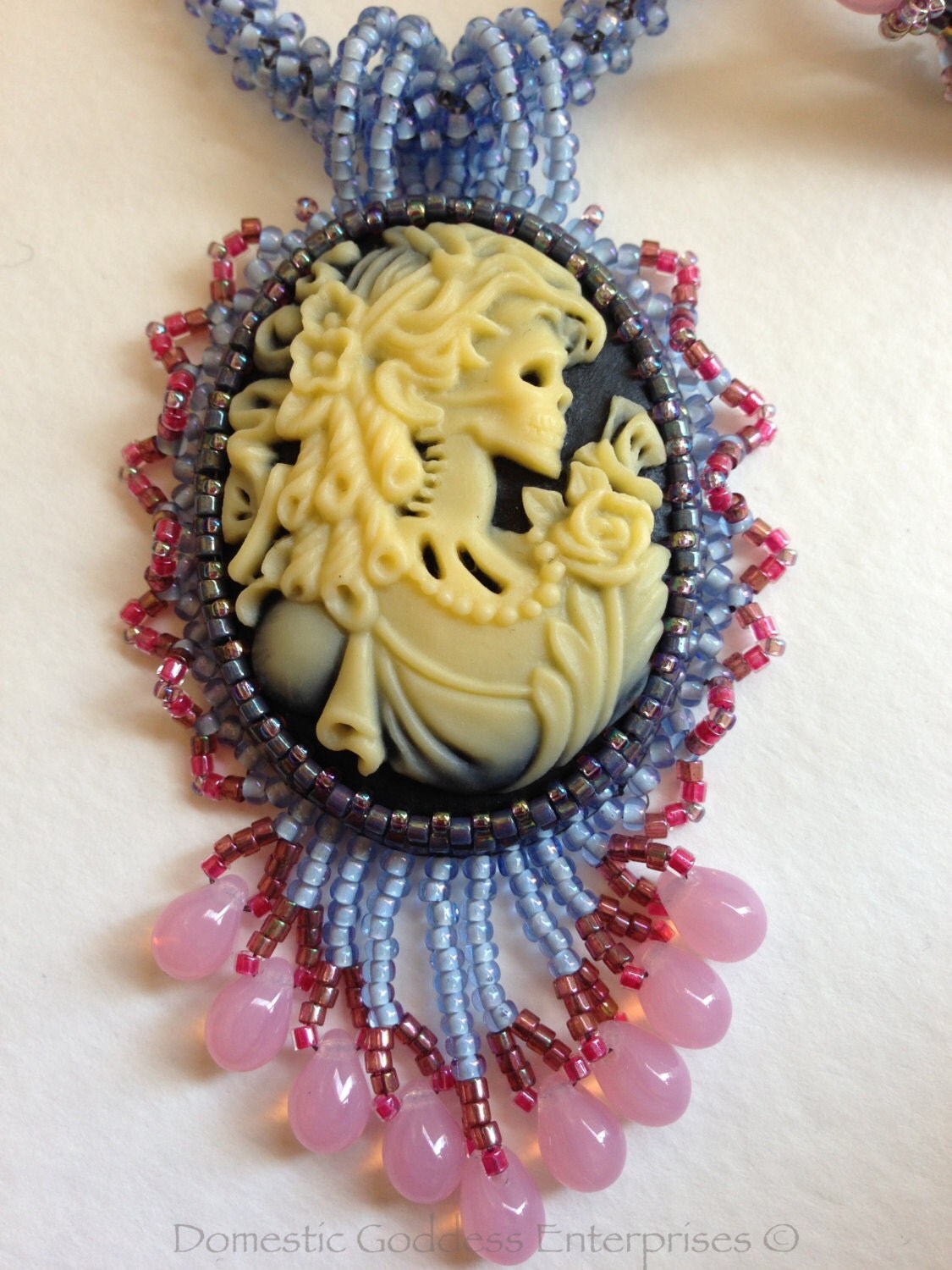 SALE Resin Cameo Corpse Bride steampunk buy now online