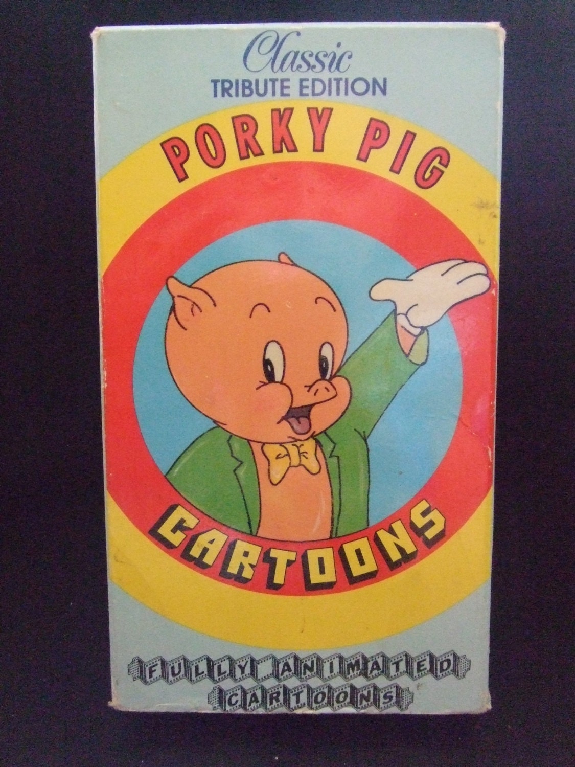 VHS Classic Tribute Edition Porky Pig Cartoons