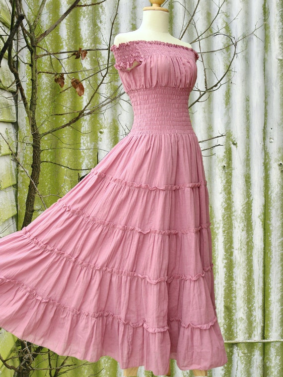 Rustic Pink Dress 6