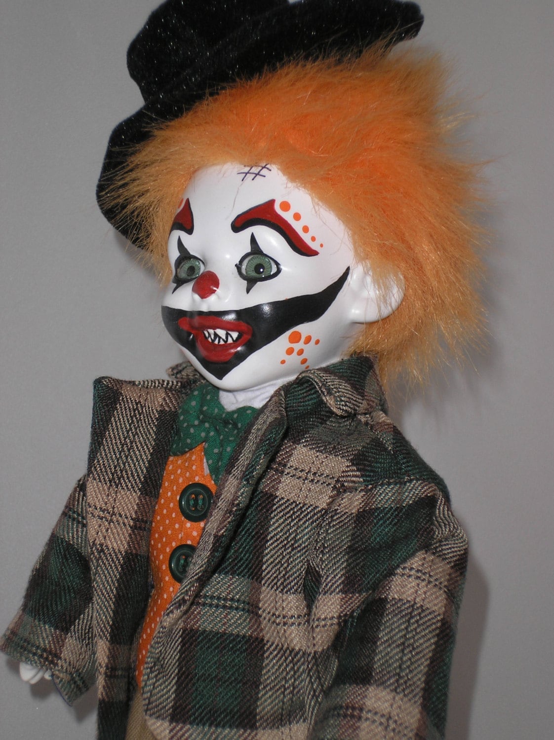 creepy clown doll