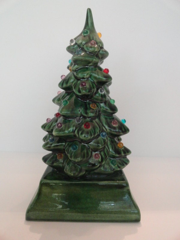 vintage small ceramic christmas tree vintage small ceramic christmas tree