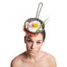 MADE TO ORDER Tasty Breakfast Fascinator, Unique Food Hat