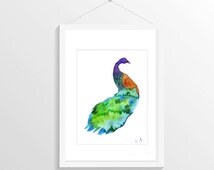 Popular items for peacock wall decor on Etsy