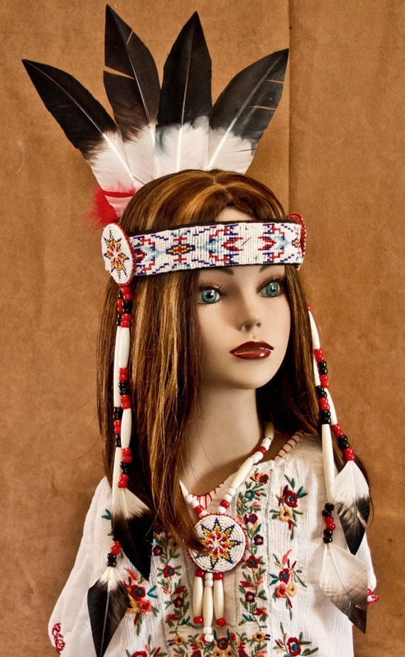 Imitation Native American Headband INH104