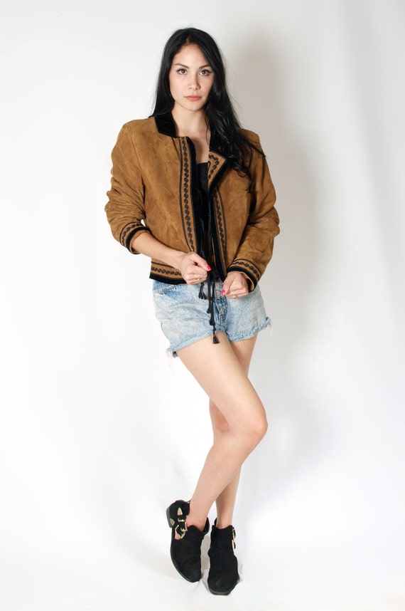 dress jacket cropped maxi for Embroidered  Ranchwear  Jacket Womens Cropped Jacket Western Leather