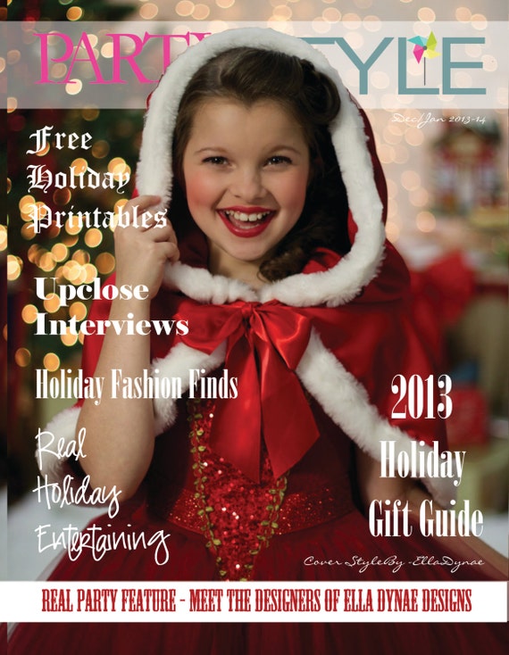 Dec/Jan Issue Of Party Style Magazine Print Edition Il_570xn