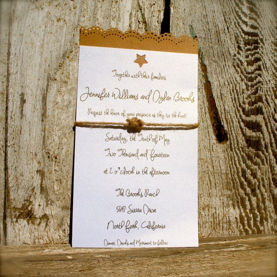 Ranch Wedding Invitations 7