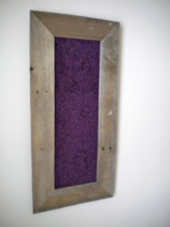 Rustic Bulletin Board Repurposed pallet wood by ThirdBayDesigns