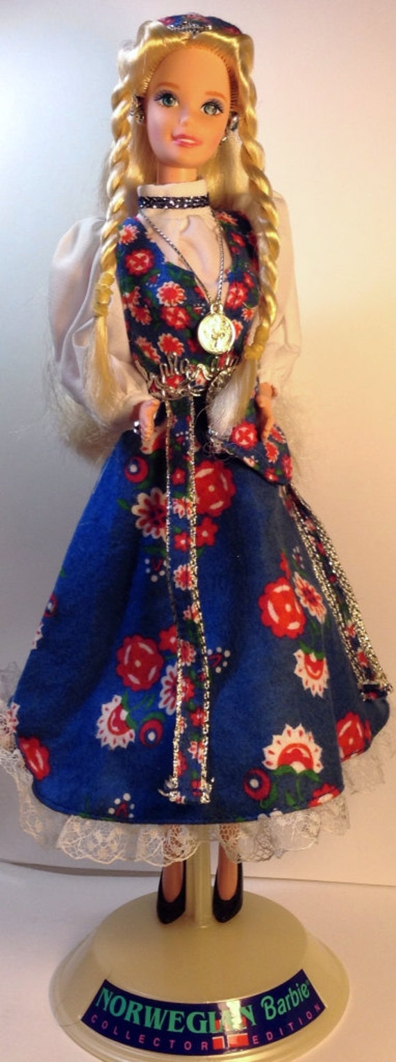 Norwegian Barbie by tierneycreates on Etsy