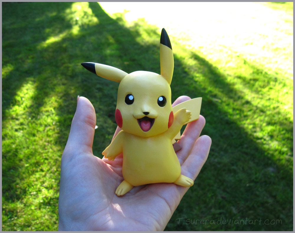 pikachu resin statue