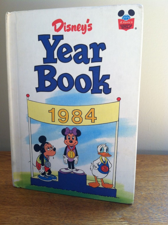 Disney's Year Book 1984 Vintage Book by TheBookCottage on Etsy