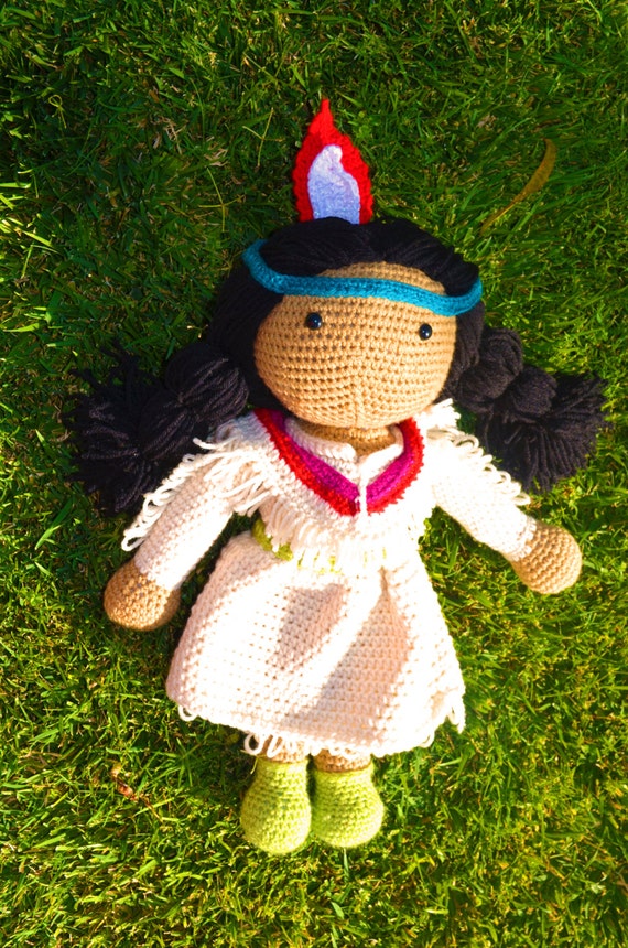 22 Tiger lily inspired crochet doll by sarahsdollhouse on Etsy