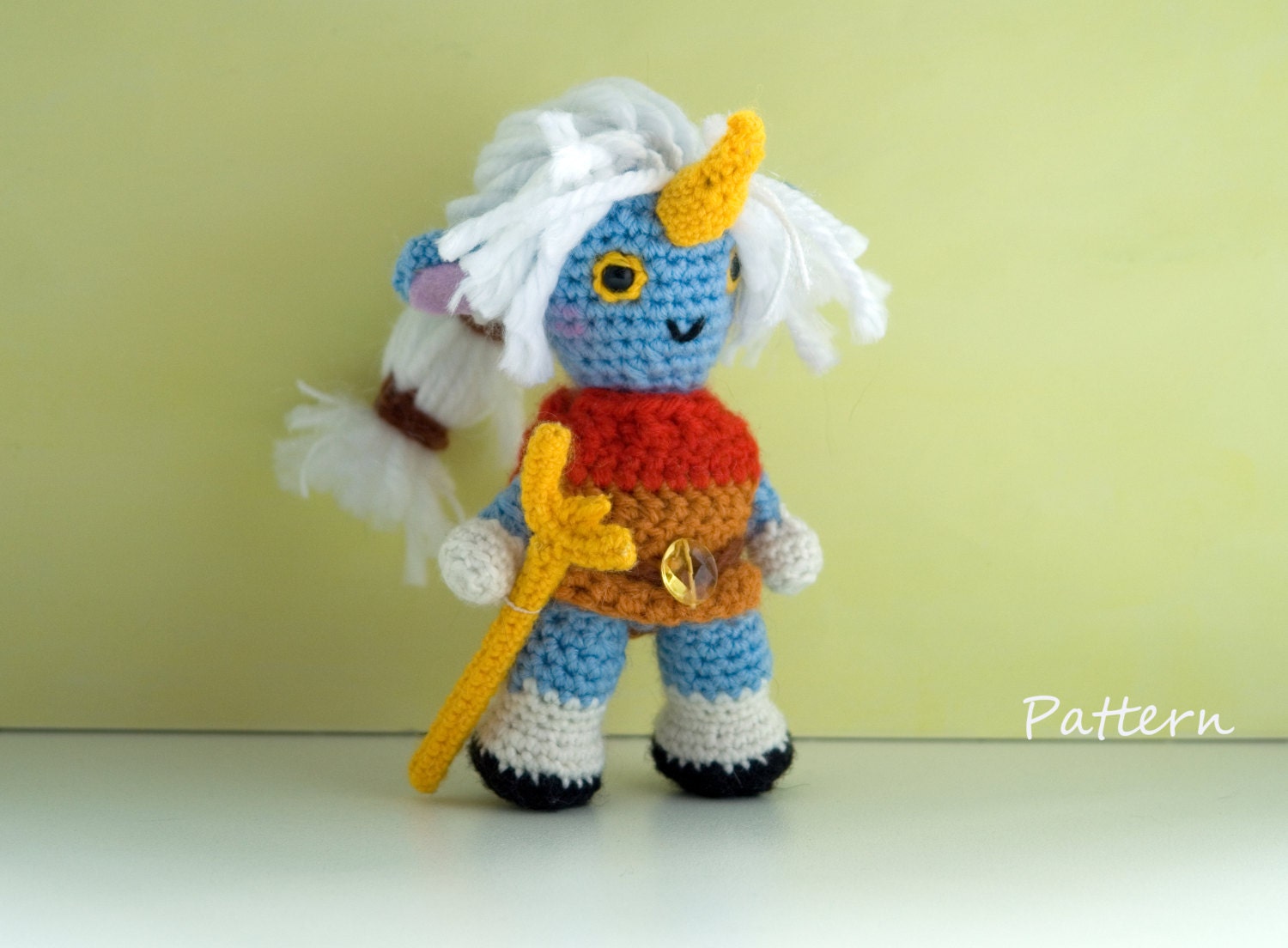 League of Legends CROCHET PATTERN for amigurumi Soraka