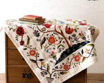 American Crewel Embroidery - Japanese Craft Book