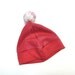 RESERVED / Kids Woollen Pompom Hat, Winter Print Merino Wool Hat