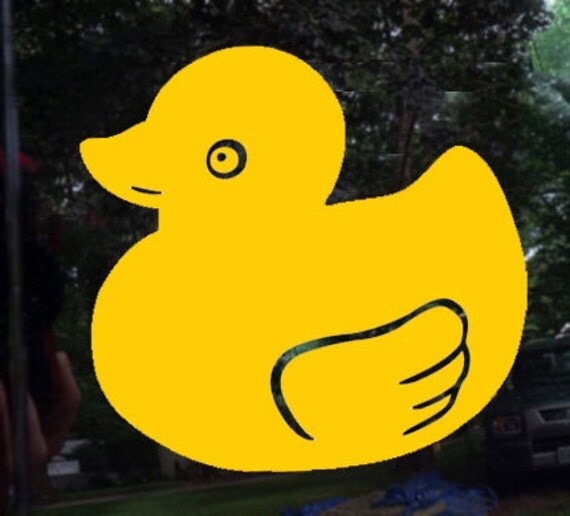 Rubber Ducky MEDIUM Kayak Decal