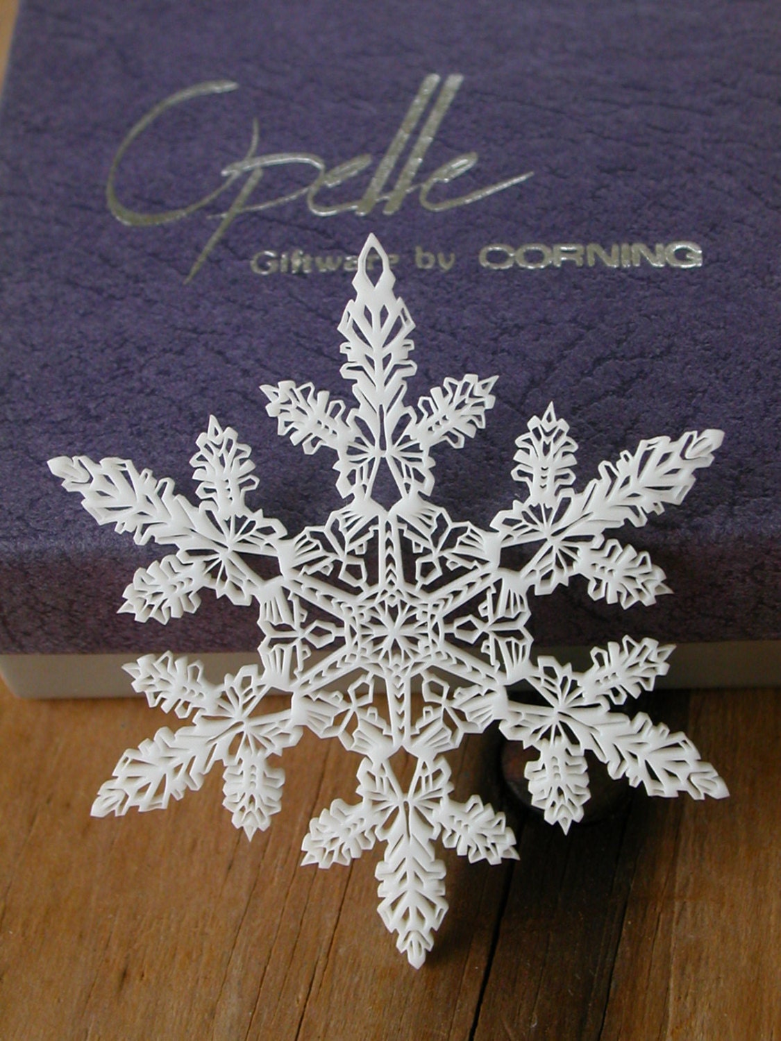 reserved medium glass snowflake ornament opelle by missgaylee reserved medium glass snowflake ornament opelle by missgaylee