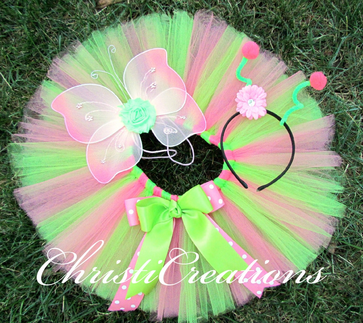 Baby Girl Butterfly Costume Halloween Tutu Wings Tutu and