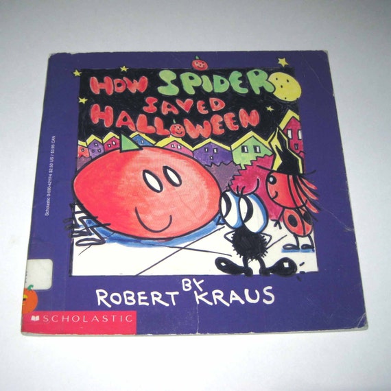 How Spider Saved Halloween Vintage 1970s by grandmothersattic