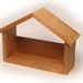 Large Handmade Wood Custom Nativity Stable - Manger