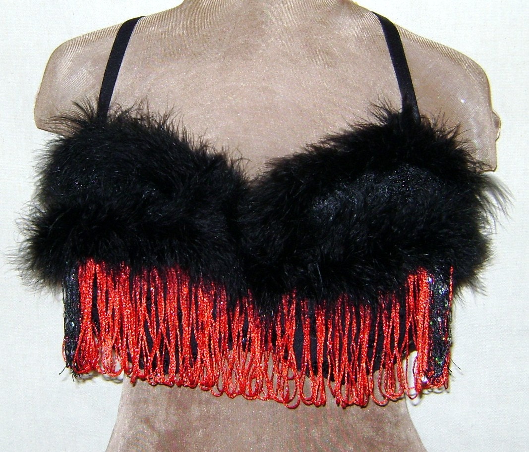 Belly dance costume bra plus size 42 DD fantasy by Lillimaden