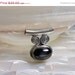 ON SALE Pendant Black Star Diopside in Sterling Silver