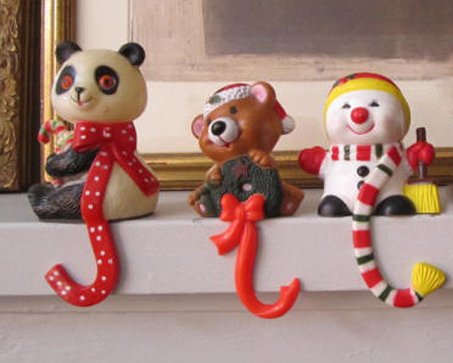 vintage christmas stocking holders set of plastic stocking vintage christmas stocking holders set of plastic stocking