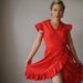 1970s Spanish Dancer dress, size extra small (0/2)