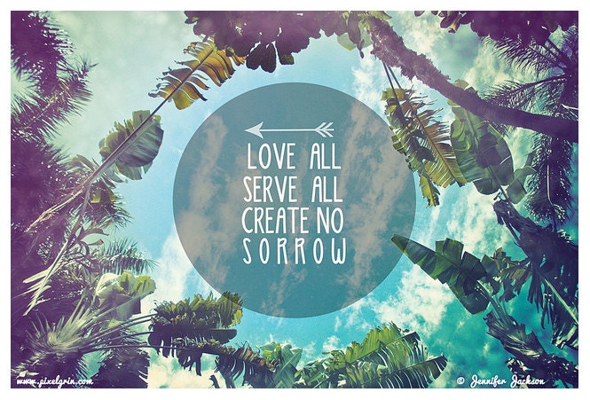 short speech on love all serve all