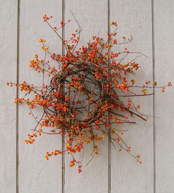FRESH Bittersweet Wreath Fall Wreath Bittersweet Vine and