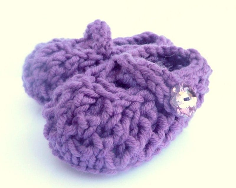 Knitting Patterns Baby Booties Mary Janes images