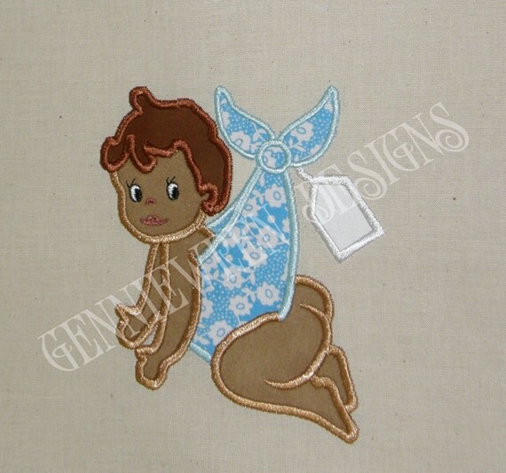 Applique Vintage Baby machine embroidery designs for by Genniewren