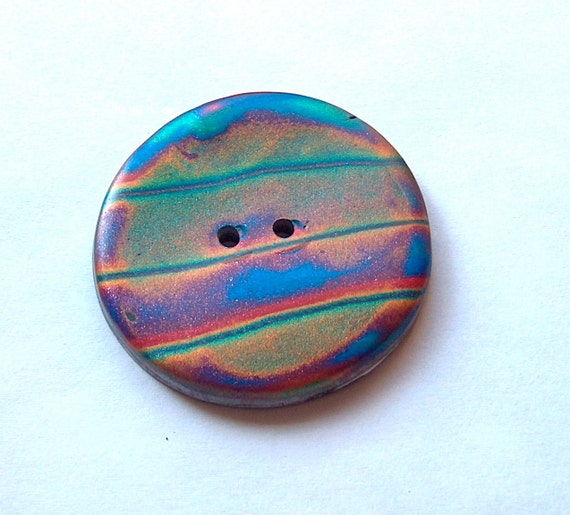 Extra Large Aurora Borealis Large Buttons by beckysuecreations