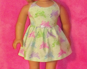 18 inch doll easter dress