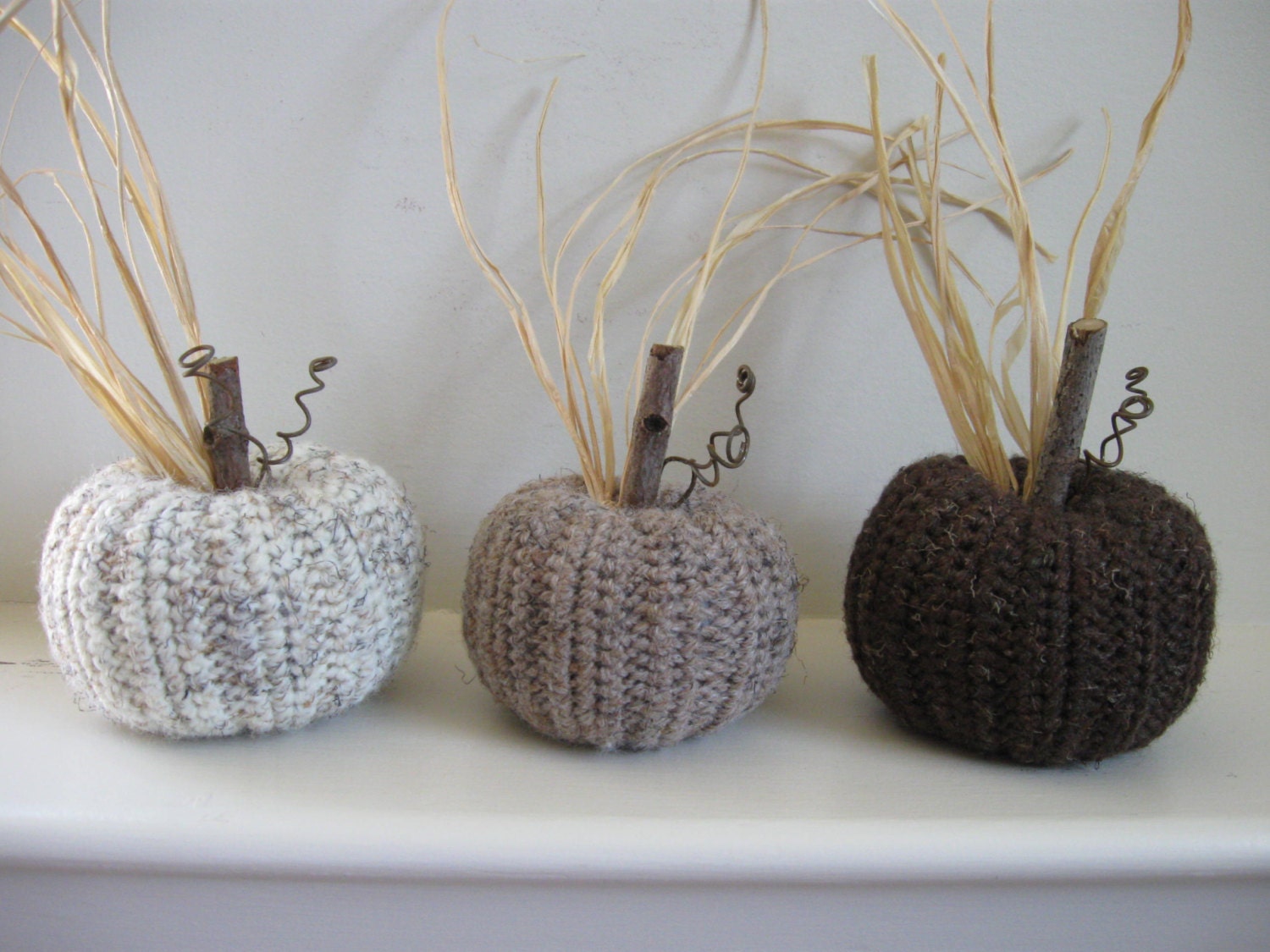Fall Decorations Free Crochet Pattern Roundup
