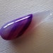 Banded Agate smooth focal pendant