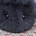 black hamster plush