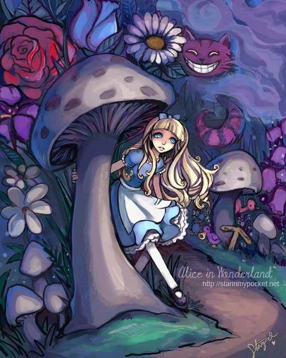 Alice in Wonderland Art Print