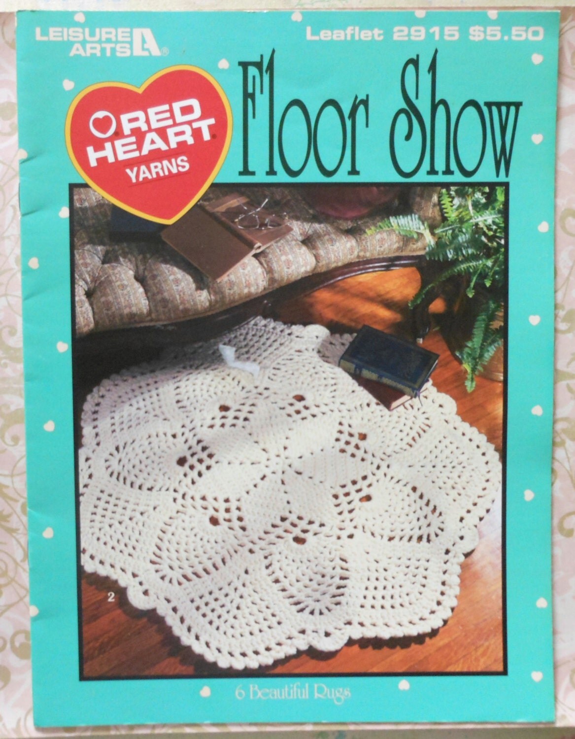 Rugs Crochet Pattern Booklet 6 rug patterns by latenightcoffee